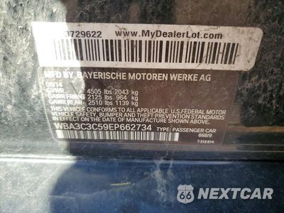 Zdjęcie 12 z 12 samochodu: 2014 BMW 320 I XDRIVE VIN:WBA3C3C59EP662734 - miniatura