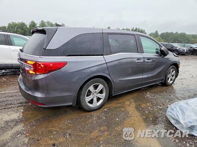 Trzecie zdjęcie samochodu z tyłu: 2019 HONDA ODYSSEY EXL VIN:5FNRL6H77KB005882 - miniatura