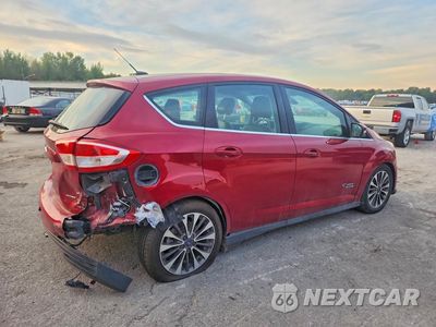 Trzecie zdjęcie samochodu z tyłu: 2017 FORD C-MAX TITANIUM VIN:1FADP5FUXHL102460 - miniatura