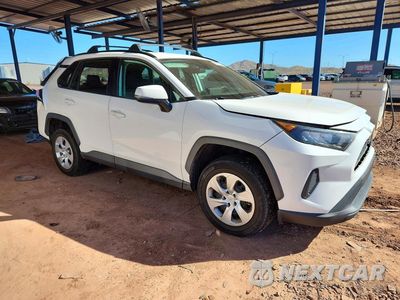 Czwarte zdjęcie samochodu z boku: 2021 TOYOTA RAV4 LE VIN:2T3G1RFV2MW215299 - miniatura