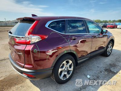 Trzecie zdjęcie samochodu z tyłu: 2017 HONDA CR-V EX VIN:2HKRW2H55HH649230 - miniatura