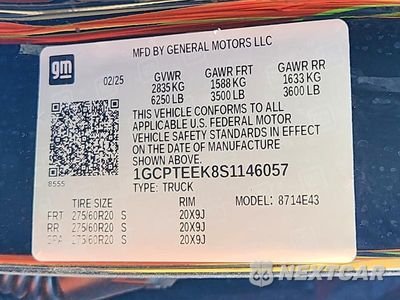 Zdjęcie 12 z 12 samochodu: 2025 CHEVROLET COLORADO TRAIL BOSS VIN:1GCPTEEK8S1146057 - miniatura