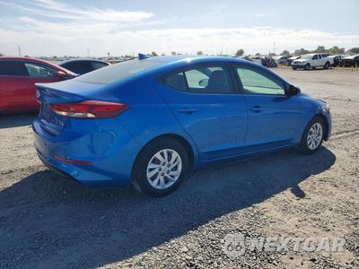 Trzecie zdjęcie samochodu z tyłu: 2017 HYUNDAI ELANTRA SE VIN:5NPD74LF0HH192121 - miniatura