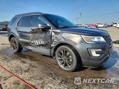 Czwarte zdjęcie samochodu z boku: 2017 FORD EXPLORER XLT VIN:1FM5K8DH9HGD12945 - miniatura