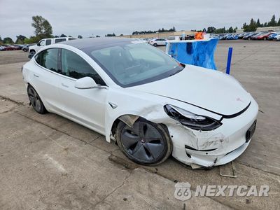 Czwarte zdjęcie samochodu z boku: 2020 TESLA MODEL 3 VIN:5YJ3E1EB3LF636917 - miniatura