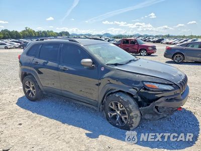 Czwarte zdjęcie samochodu z boku: 2017 JEEP CHEROKEE TRAILHAWK VIN:1C4PJMBS8HW544529 - miniatura