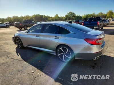Drugie zdjęcie samochodu z przodu: 2022 HONDA ACCORD SPORT SE VIN:1HGCV1F43NA102829 - miniatura