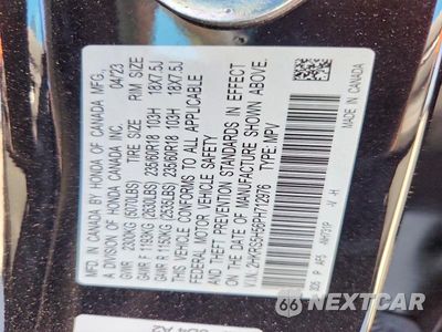 Zdjęcie 14 z 14 samochodu: 2023 HONDA CR-V SPORT VIN:2HKRS5H56PH712976 - miniatura