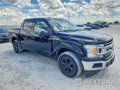 Czwarte zdjęcie samochodu z boku: 2018 FORD F150 SUPERCREW VIN:1FTEW1C51JKC28421 - miniatura