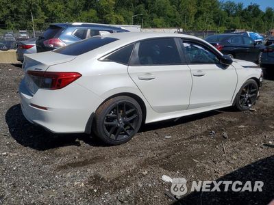 Trzecie zdjęcie samochodu z tyłu: 2024 HONDA CIVIC SPORT VIN:2HGFE2F52RH574958 - miniatura