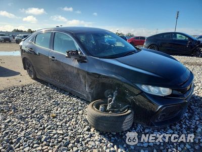 Czwarte zdjęcie samochodu z boku: 2019 HONDA CIVIC EXL VIN:SHHFK7H80KU207188 - miniatura