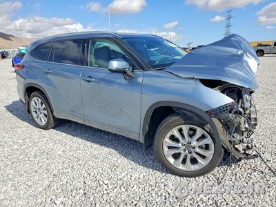 Czwarte zdjęcie samochodu z boku: 2020 TOYOTA HIGHLANDER LIMITED VIN:5TDDZRBH2LS029953 - miniatura