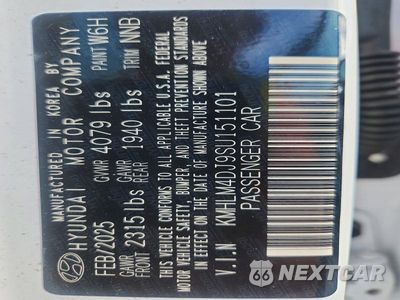 Zdjęcie 13 z 13 samochodu: 2025 HYUNDAI ELANTRA HYBRID BLUE VIN:KMHLM4DJ9SU151101 - miniatura