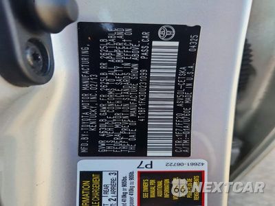 Zdjęcie 12 z 12 samochodu: 2013 TOYOTA CAMRY SE VIN:4T1BF1FK3DU231099 - miniatura