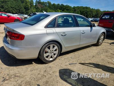 Trzecie zdjęcie samochodu z tyłu: 2010 AUDI A4 PREMIUM VIN:WAUBFAFL5AN067029 - miniatura