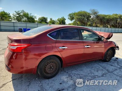 Trzecie zdjęcie samochodu z tyłu: 2016 NISSAN SENTRA SV VIN:3N1AB7AP3GY240505 - miniatura