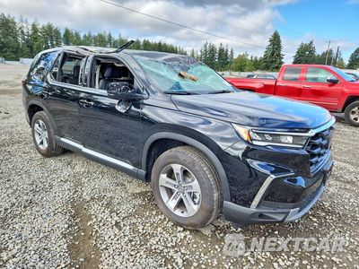 Czwarte zdjęcie samochodu z boku: 2025 HONDA PILOT EXL VIN:5FNYG1H49SB181776 - miniatura