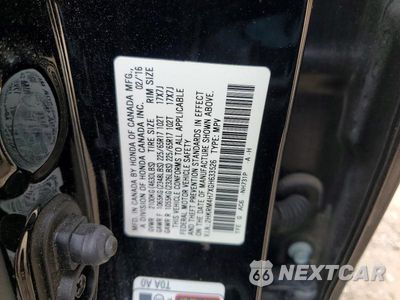 Zdjęcie 13 z 13 samochodu: 2016 HONDA CR-V EXL VIN:2HKRM4H7XGH633526 - miniatura