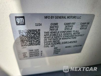 Zdjęcie 13 z 13 samochodu: 2025 GMC YUKON DENALI VIN:1GKS2DRL1SR140293 - miniatura