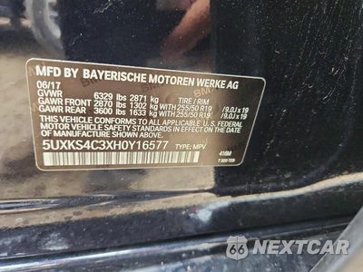Zdjęcie 12 z 12 samochodu: 2017 BMW X5 XDRIVE35D VIN:5UXKS4C3XH0Y16577 - miniatura