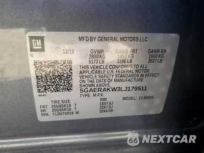 Zdjęcie 13 z 13 samochodu: 2020 BUICK ENCLAVE PREFERRED VIN:5GAERAKW3LJ179511 - miniatura