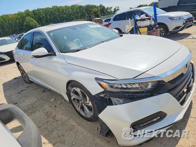 Czwarte zdjęcie samochodu z boku: 2019 HONDA ACCORD EXL VIN:1HGCV1F56KA112386 - miniatura