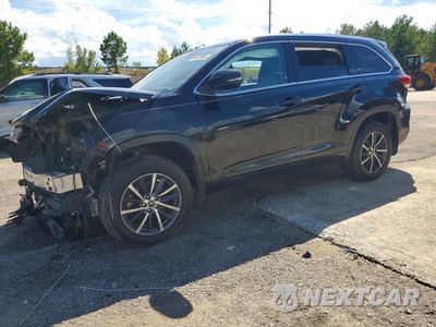 2017 TOYOTA HIGHLANDER XLE 5TDJZRFH8HS442514 - główne zdjęcie licytacji z USA - miniatura