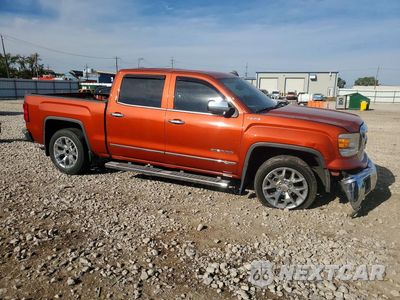 Czwarte zdjęcie samochodu z boku: 2015 GMC SIERRA K1500 SLT VIN:3GTU2VEC3FG228011 - miniatura