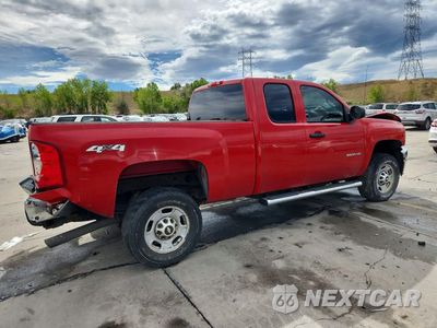 Trzecie zdjęcie samochodu z tyłu: 2012 CHEVROLET SILVERADO K2500 HEAVY DUTY VIN:1GC2KVCGXCZ153087 - miniatura