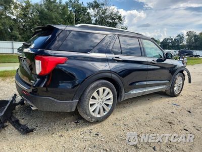 Trzecie zdjęcie samochodu z tyłu: 2020 FORD EXPLORER LIMITED VIN:1FMSK7FH1LGB95087 - miniatura