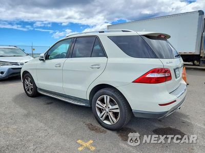 Drugie zdjęcie samochodu z przodu: 2013 MERCEDES-BENZ ML 350 VIN:4JGDA5JB5DA252169 - miniatura