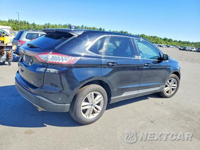 Trzecie zdjęcie samochodu z tyłu: 2018 FORD EDGE SEL VIN:2FMPK4J98JBC09043 - miniatura