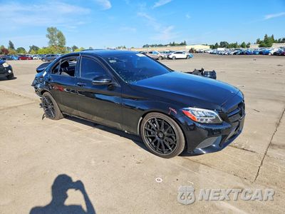 Czwarte zdjęcie samochodu z boku: 2020 MERCEDES-BENZ C 300 4MATIC VIN:55SWF8EBXLU327687 - miniatura