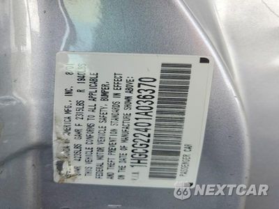 Zdjęcie 12 z 12 samochodu: 2001 HONDA ACCORD LX VIN:1HGCG22401A036370 - miniatura