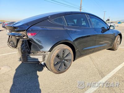 Trzecie zdjęcie samochodu z tyłu: 2025 TESLA MODEL 3 VIN:5YJ3E1EA3SF887362 - miniatura