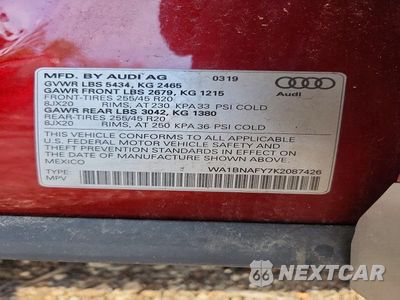 Zdjęcie 12 z 12 samochodu: 2019 AUDI Q5 PREMIUM PLUS VIN:WA1BNAFY7K2087426 - miniatura