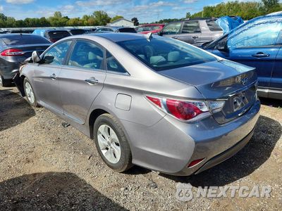 Drugie zdjęcie samochodu z przodu: 2013 HYUNDAI SONATA HYBRID VIN:KMHEC4A43DA085062 - miniatura
