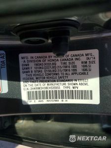 Zdjęcie 13 z 13 samochodu: 2014 HONDA CR-V LX VIN:2HKRM3H38EH535955 - miniatura