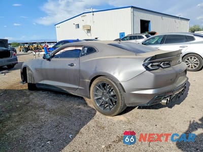 Drugie zdjęcie samochodu z przodu: 2019 CHEVROLET CAMARO LS VIN:1G1FB1RXXK0124198 - miniatura