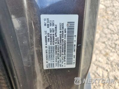 Zdjęcie 13 z 13 samochodu: 2014 HONDA ODYSSEY TOURING VIN:5FNRL5H98EB020231 - miniatura