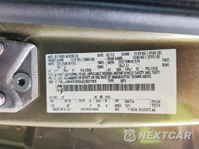 Zdjęcie 13 z 13 samochodu: 2013 FORD ESCAPE SEL VIN:1FMCU9HXXDUC80785 - miniatura