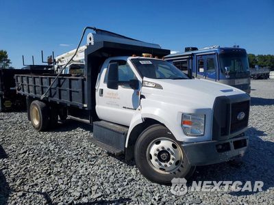 Czwarte zdjęcie samochodu z boku: 2018 FORD F750 SUPER DUTY DUMP TRUCK VIN:1FDWF7DX8JDF00311 - miniatura