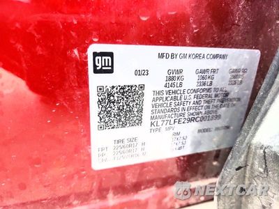 Zdjęcie 13 z 13 samochodu: 2024 CHEVROLET TRAX LS VIN:KL77LFE29RC001899 - miniatura
