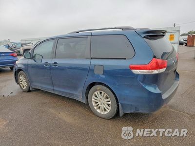 Drugie zdjęcie samochodu z przodu: 2011 TOYOTA SIENNA XLE 8-PASSENGER VIN:5TDYK3DC6BS013628 - miniatura