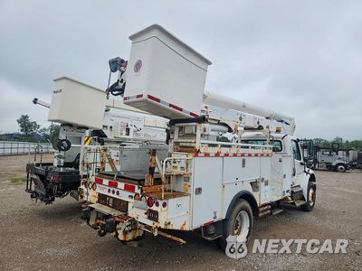 Trzecie zdjęcie samochodu z tyłu: 2011 FREIGHTLINER BUSINESS CLASS M2 BUCKET TRUCK VIN:1FVACXDTXBHAV7620 - miniatura