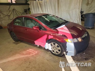 Czwarte zdjęcie samochodu z boku: 2009 HONDA CIVIC LX VIN:2HGFA16529H517522 - miniatura