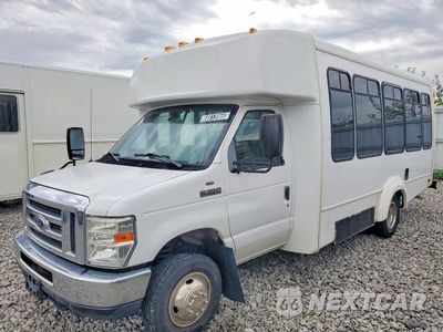 Drugie zdjęcie samochodu z przodu: 2012 FORD E350 SHUTTLE BUS VIN:1FDEE3FS5CDA95973 - miniatura