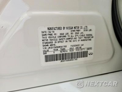 Zdjęcie 12 z 12 samochodu: 2016 INFINITI Q50 3.0T PREMIUM VIN:JN1EV7AR6GM341745 - miniatura