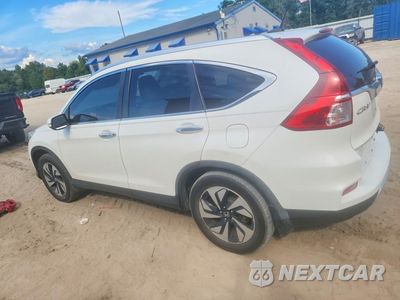 Drugie zdjęcie samochodu z przodu: 2015 HONDA CR-V TOURING VIN:5J6RM3H93FL021555 - miniatura