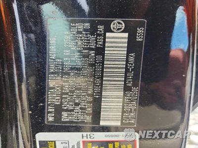 Zdjęcie 12 z 12 samochodu: 2009 TOYOTA CAMRY LE VIN:4T1BE46K19U805100 - miniatura